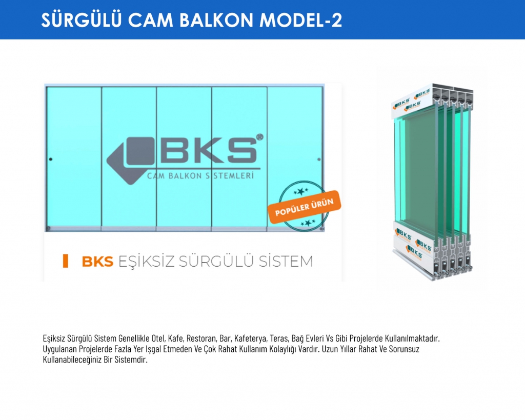 Sürgülü Cam Balkon