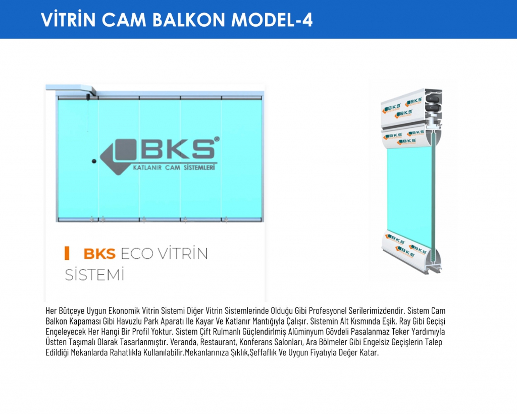 Vitrin Cam Balkon