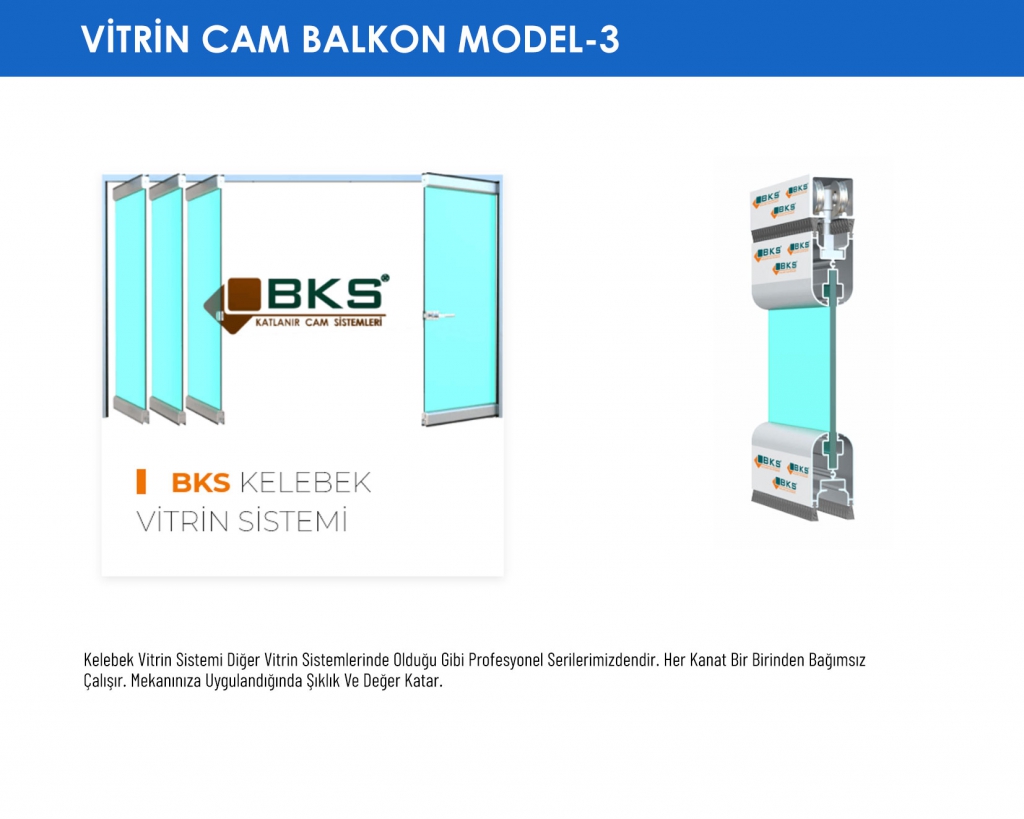 Vitrin Cam Balkon